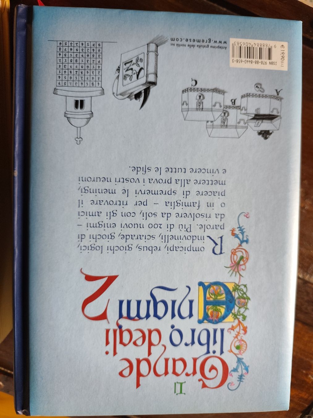 Libri: Il grande libro degli enigmi – Usato da Grono venduto da sab_f6hs 3