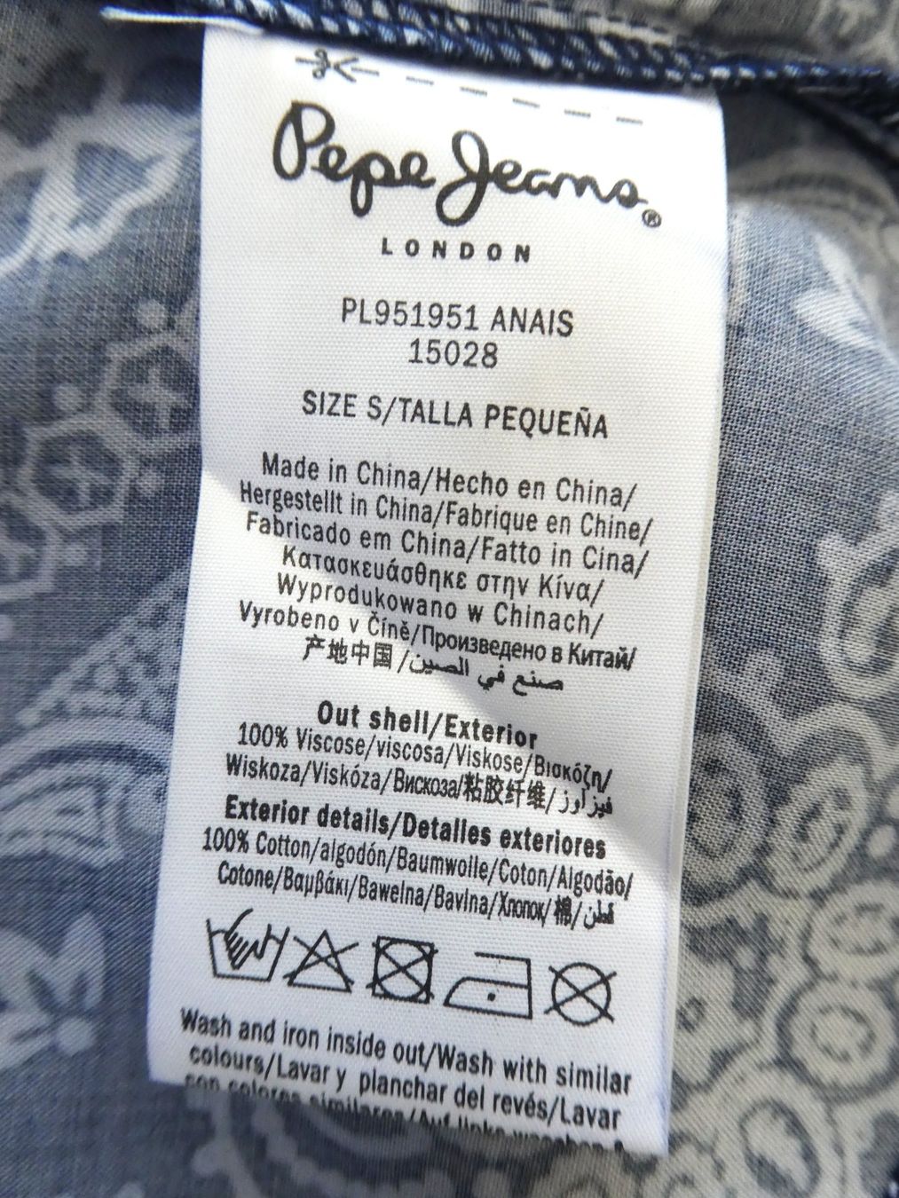 Pepe Jeans Kleider: Pepe Jeans Sommer Kleid, Gr S/M – Gebraucht aus Berneck von chouchou1415 7