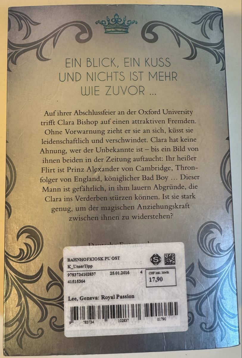 Bücher: Royal Passion & Royal Desire – Gebraucht aus Schmerikon von mish98 1