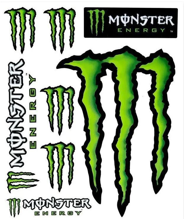 Monster Energy-Aufkleber
