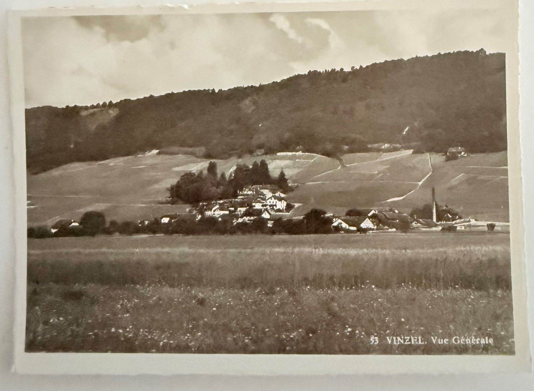 Cartoline postali: Vinzel - Vue générale de 1936 – Usato da Lutry venduto da Ediego