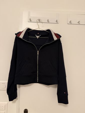 Tommy Hilfiger Split Global Zip Up Sweatjacke Grösse S