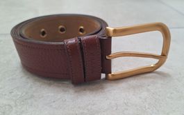 Original PRADA Ledergürtel, braun, Grösse 85/34
