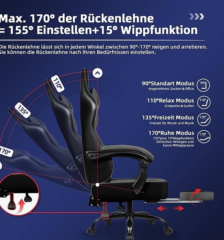 Sedie: Gaming stuhl Pc Gaming – Usato da Ettenhausen TG venduto da bon_drr7 1