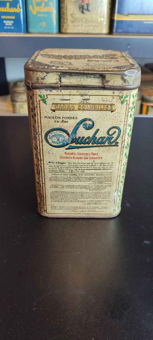 Suchard Barattoli: Wunderschöne Blechdose von Suchard Kussmädchen 2 17 cm – Usato da Gelterkinden venduto da MYSTOREFORYOU4460 1