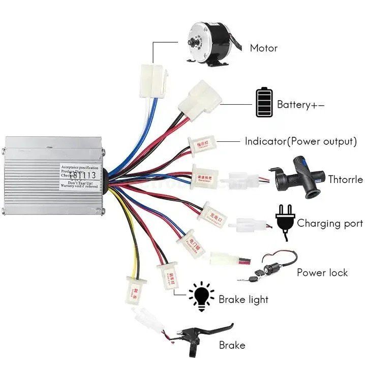 Elektronikbauteile: Kontroller Gleichstrom, DC 24V 250W – Neu (gemäss Beschreibung) aus Unterseen von Sekundus 2