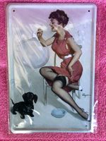 Pin up 50s hund