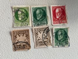 SALE ! Lot Bayern Briefmarken ab 1 CHF (Gratis-Versand)