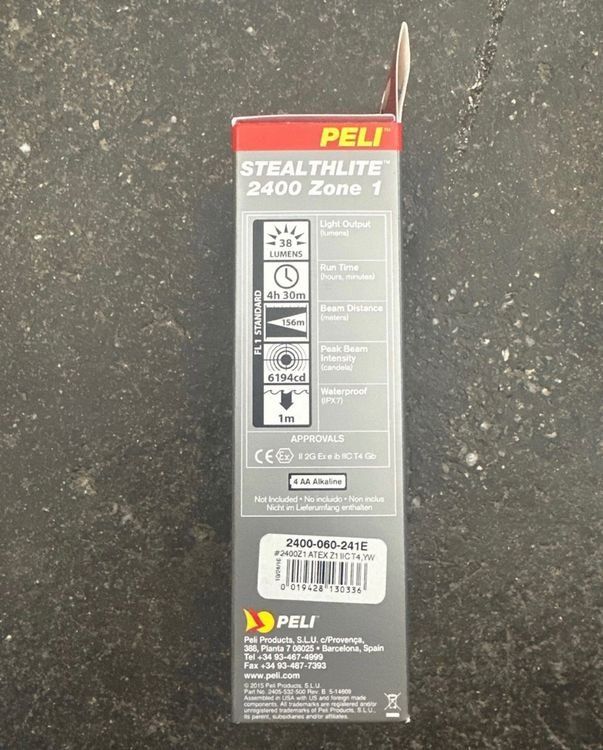 Peli Lampade: PELI StealthLite™ ATEX Zone 1 – Nuovo e nell'imballaggio originale da Lachen SZ venduto da Alex_OFFOUT 3