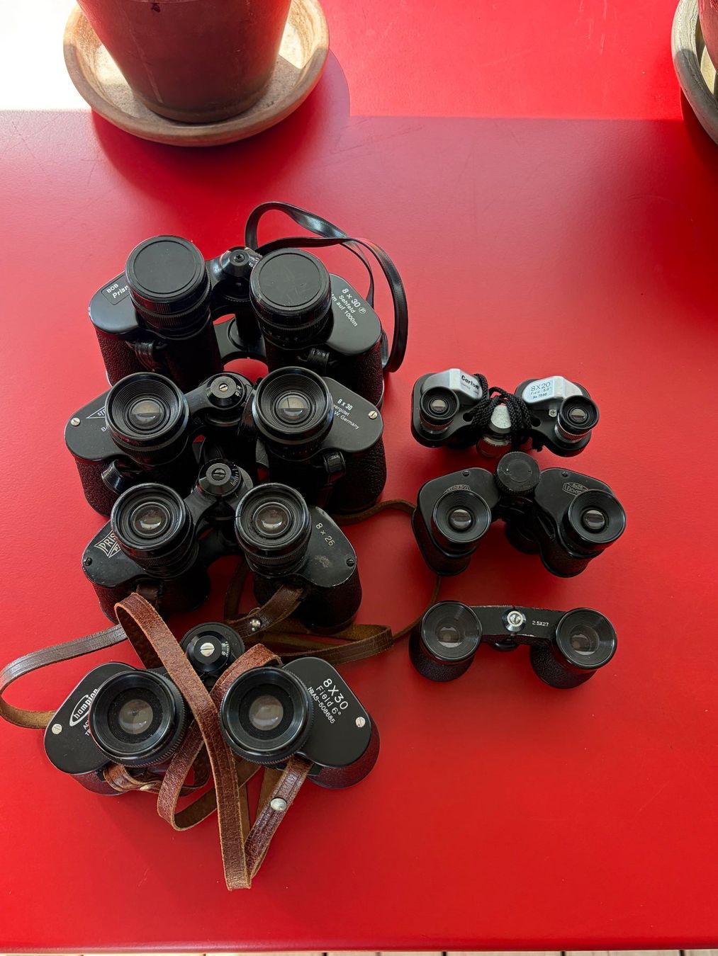Feldstecher: Set von 7 Feldstechern – Gebraucht aus Zürich von Airflow22