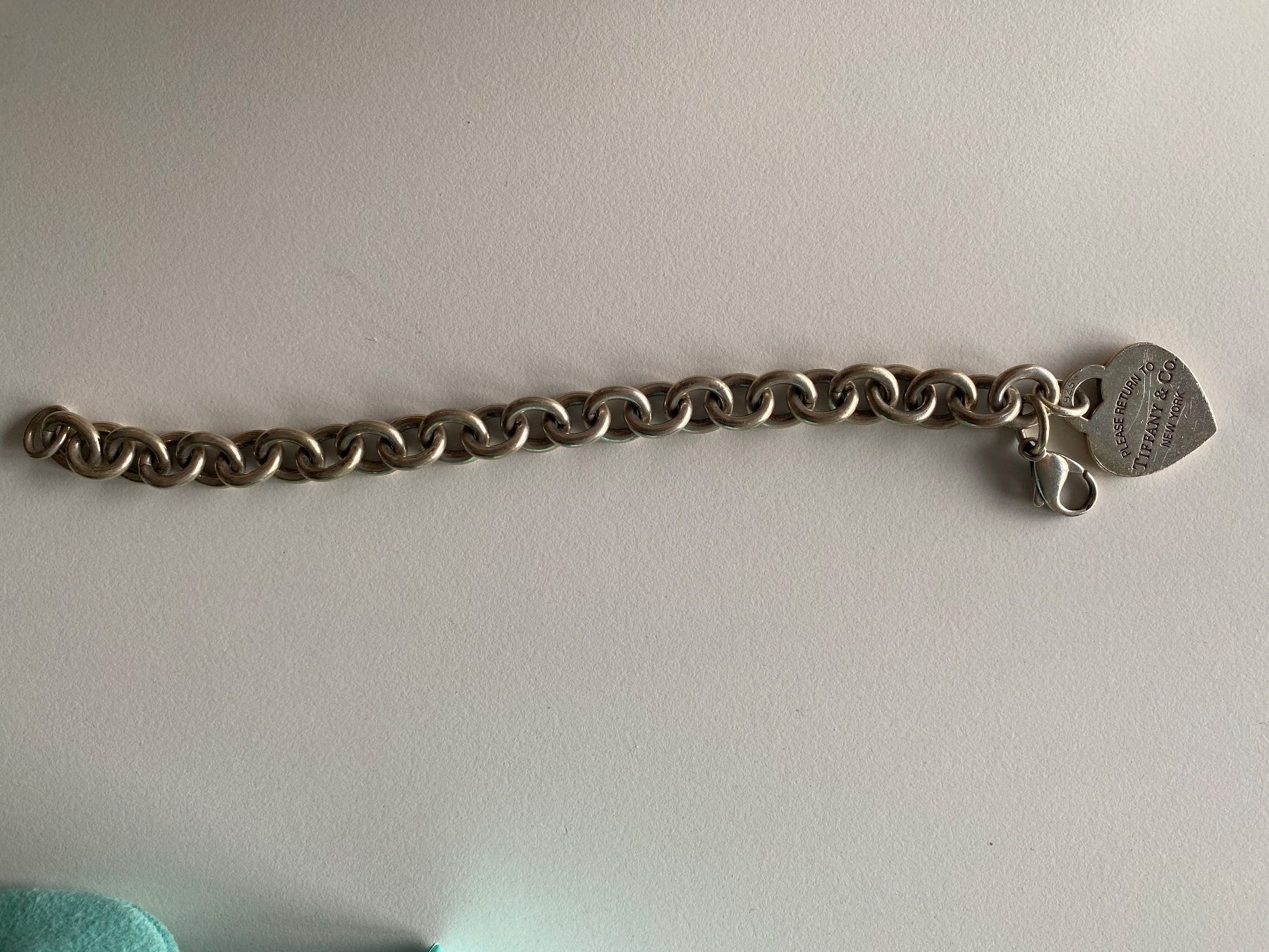 Tiffany & Co. Bracciali & Braccialetti: Tiffany & Co. Armkette aus Silber – Usato da Uetikon am See venduto da fufu20 3