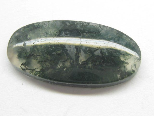 Minerali & Pietre curative: Moosachat Cabochon – Usato da Ermatingen venduto da Decovin
