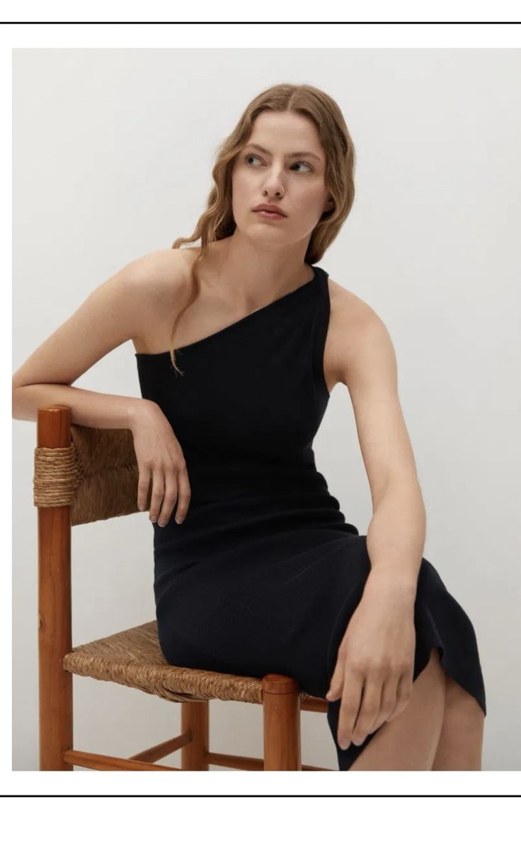 Mango Vestiti: Mango Asymmetric Dress – Nuovo (secondo la descrizione) da Kilchberg ZH venduto da ngt_hnw9 5