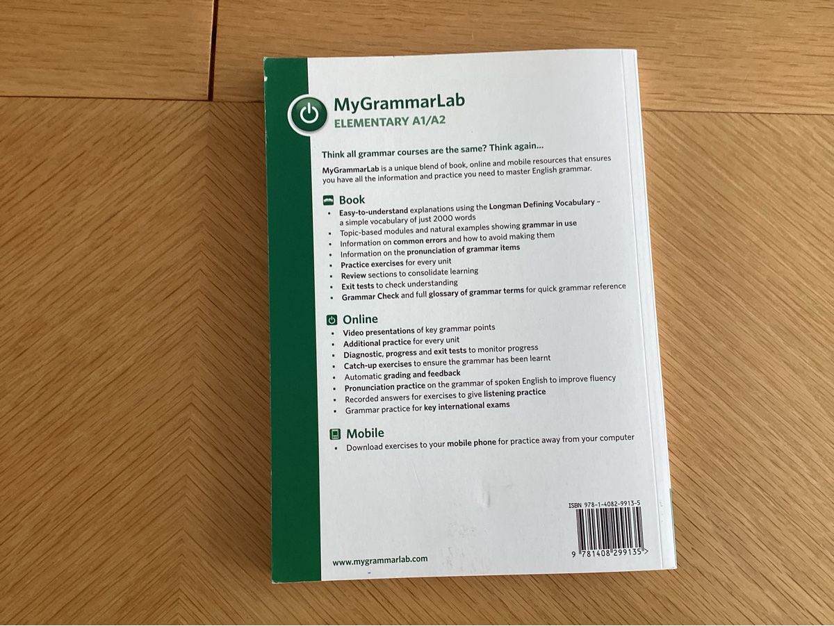 Libri: MyGrammarLab Elementary A1/A2 Buch + Online Code TOP Zustand – Nuovo (secondo la descrizione) da Niederbipp venduto da strubu69 3