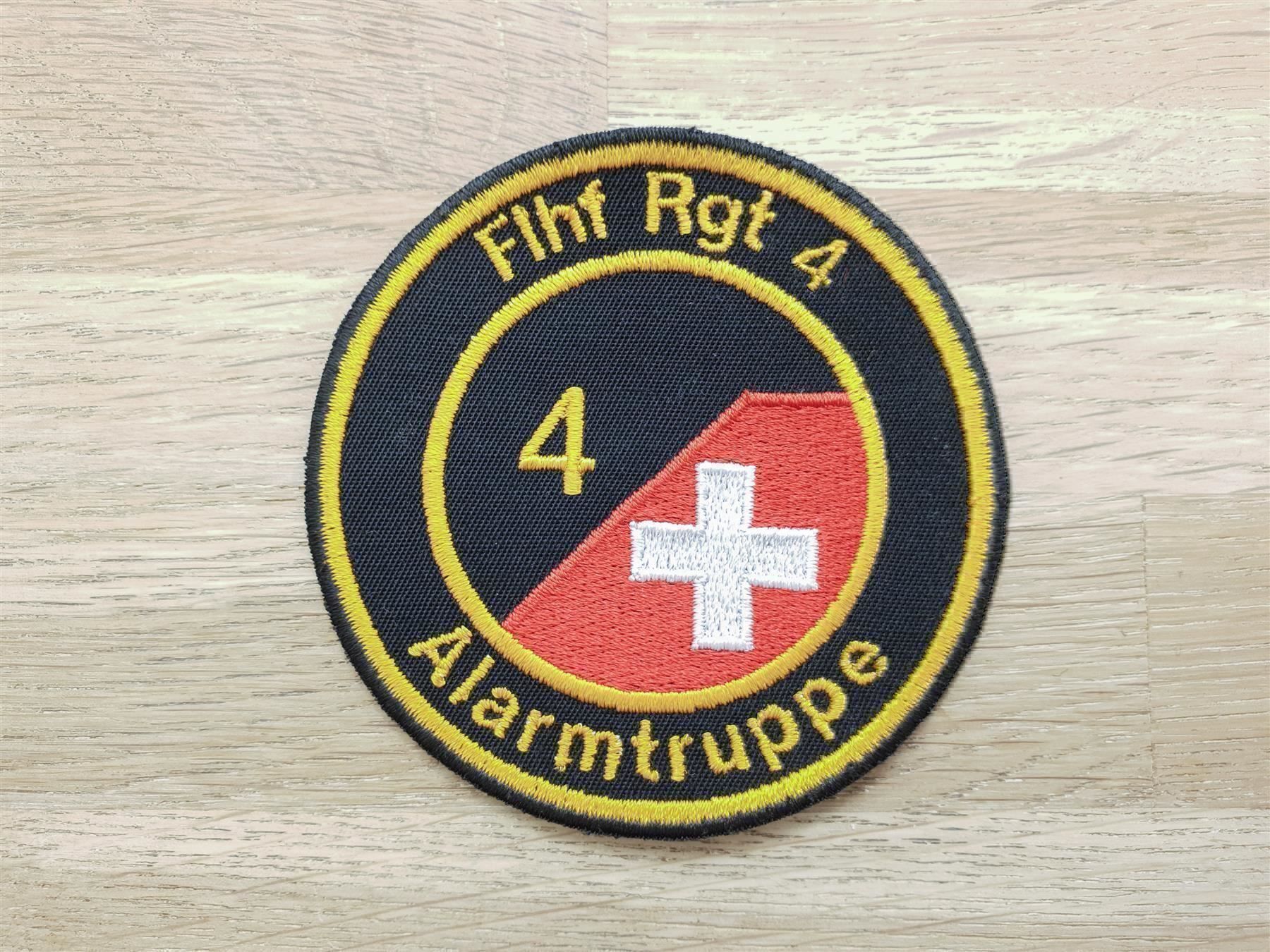 Placchette & Badge: Badge Flhf Rgt 4 Alarmtruppe – Usato da Erlinsbach venduto da S700