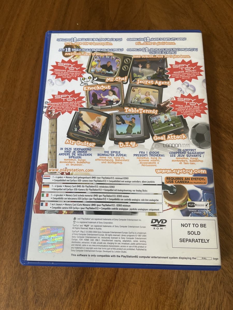 Giochi: Playstation 2 PS2 EyeToy Play 2 – Usato da Unterkulm venduto da AnoliOccasion 2