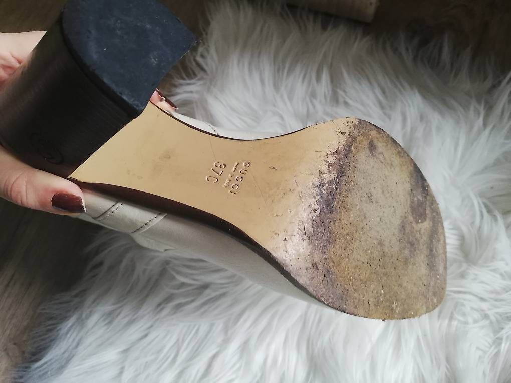 Scarpe da donna: Gucci vintage Leder-Stiefel – Usato da Nottwil venduto da eri_75kx 4