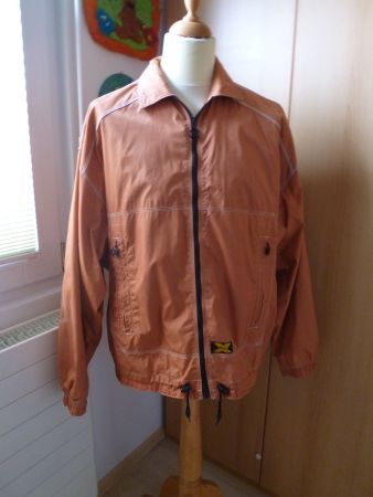 VINTAGE Quiksilver Regenjacke orange Jacke Gr. L