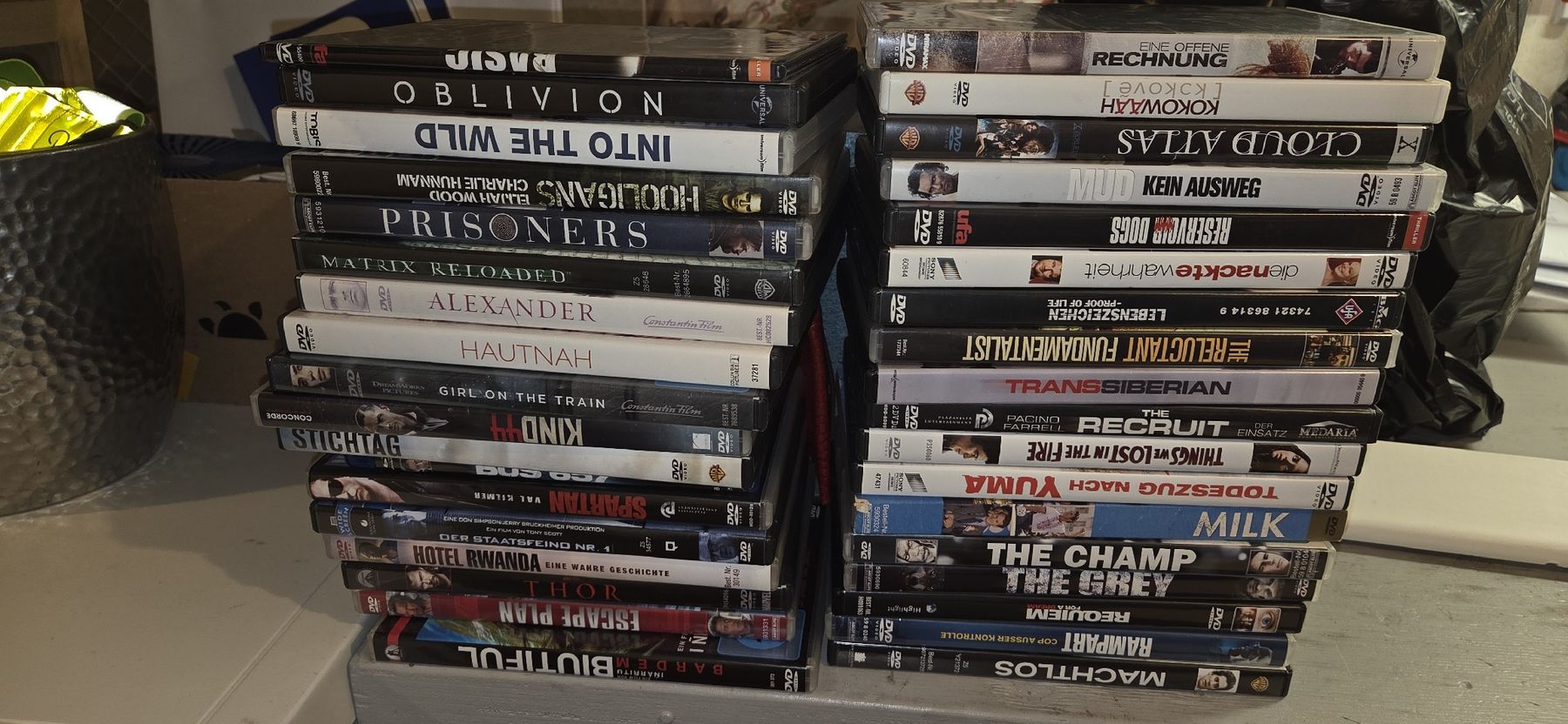 Tutti i DVDs: Grosse DVD-Blu-ray-Sammlung ca.415 Filme – Usato da Obfelden venduto da Alfiere 6