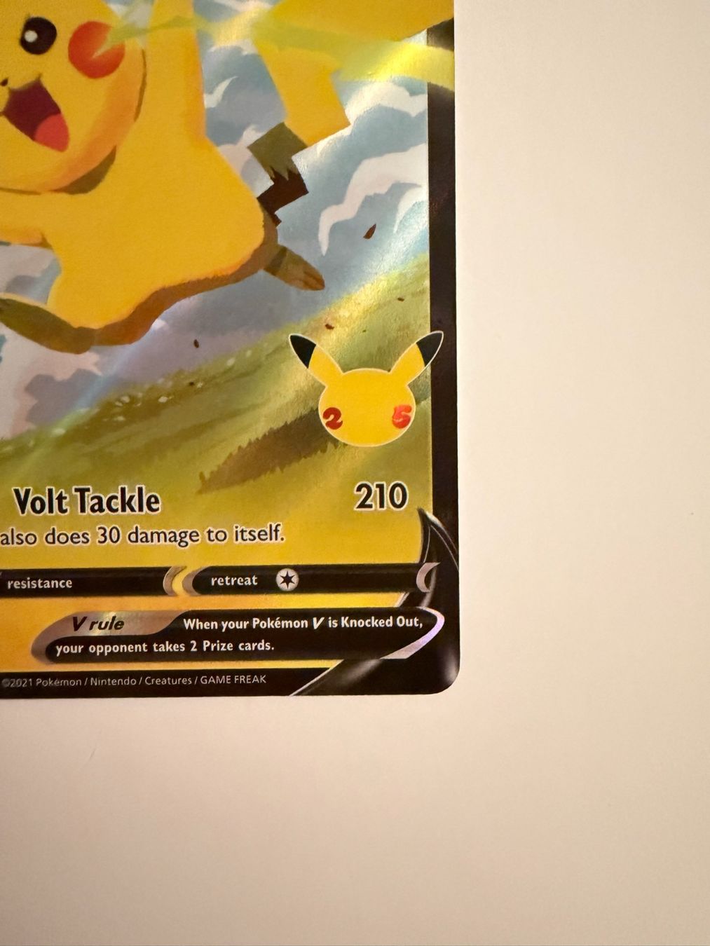 Pokémon Carte collezionabili: Pikachu V (Celebrations) – Usato da Biel/Bienne venduto da SeeLoewe55 4