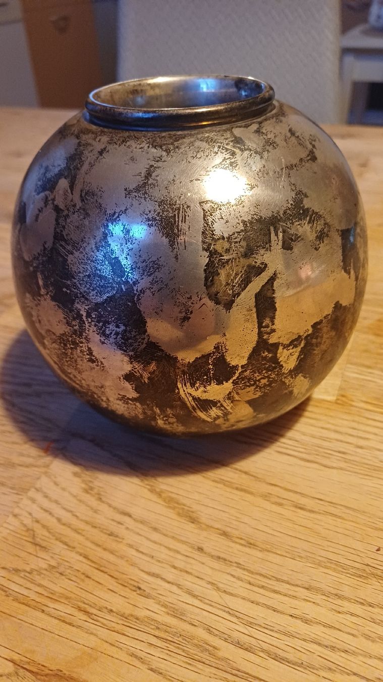 Vasen & Gefässe: Schöne Hoff Vase versilbert  – Gebraucht aus Flawil von Naphtali