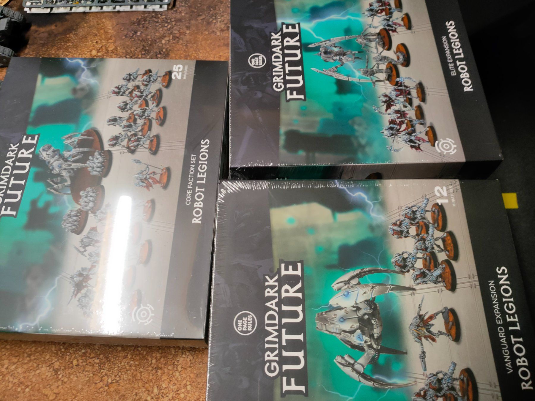 Giochi: Robot Legion OPR One Page Rules, Alternative zu Warhammer – Nuovo e nell'imballaggio originale da Baden venduto da Araneus 7