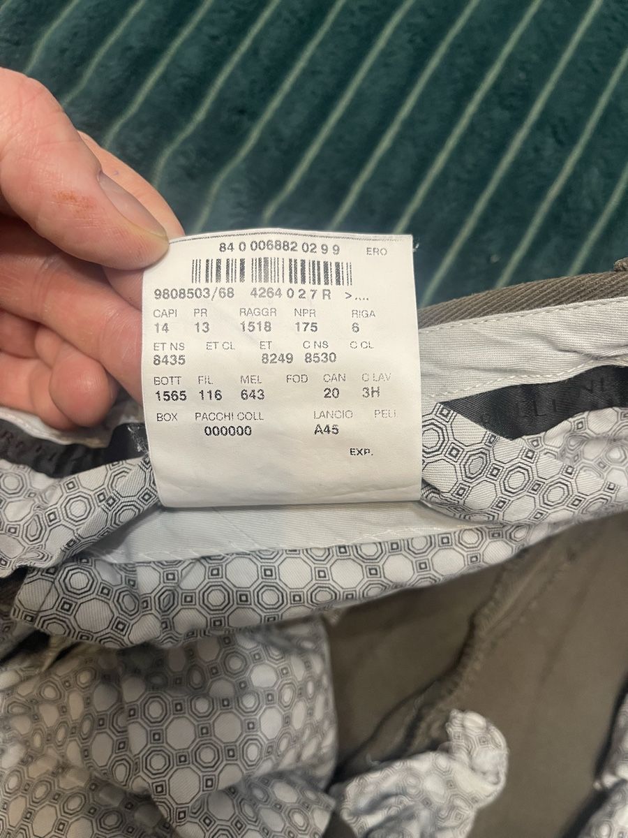 Pantaloni: Corneliani pants 46 – Nuovo (secondo la descrizione) da Genève venduto da kor_78mm 6