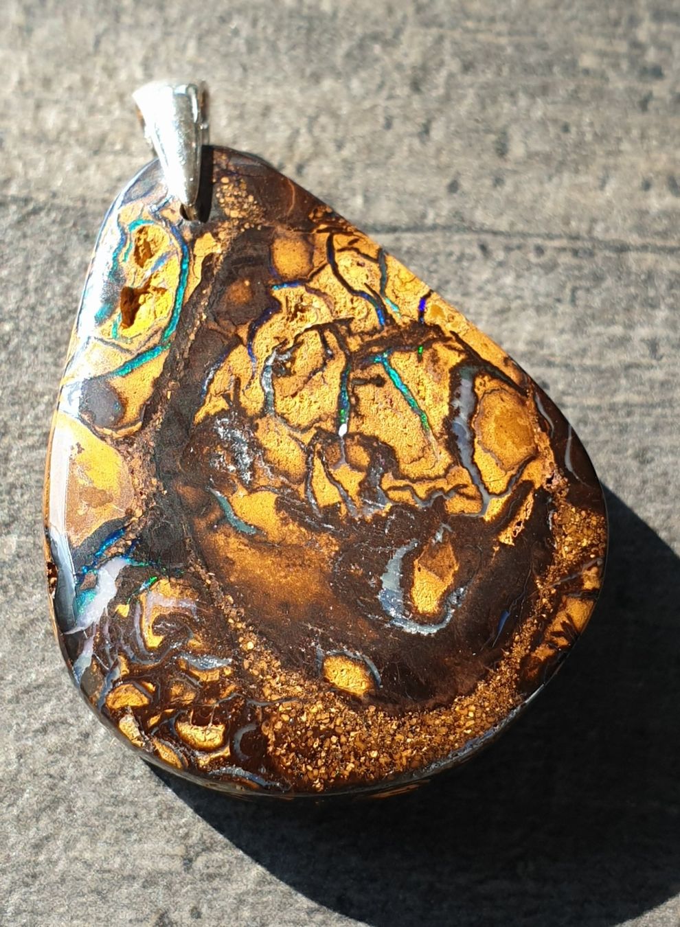 Anhänger: Yowah Opal Anhänger. – Neu (gemäss Beschreibung) aus Niederbüren von Raphael014