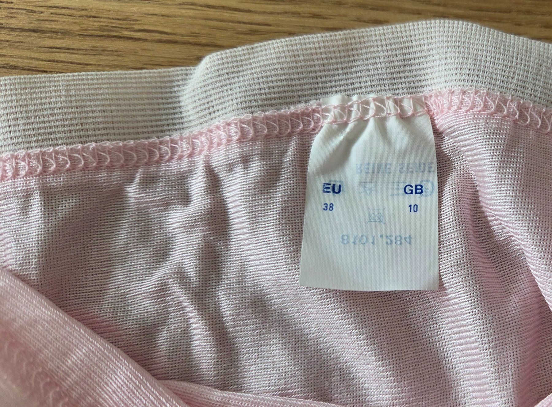 Altra biancheria intima: Seide Damen Slip Gr. 38 Pink – Nuovo (secondo la descrizione) da Beinwil am See venduto da gabipetrovay 2