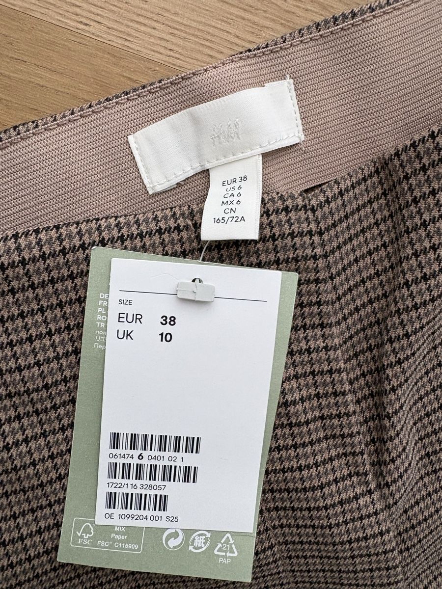 H&M Pantaloni: NEU Stoffhose von H&M Gr. 38 – Nuovo e nell'imballaggio originale da Schaffhausen venduto da Miorajah 1