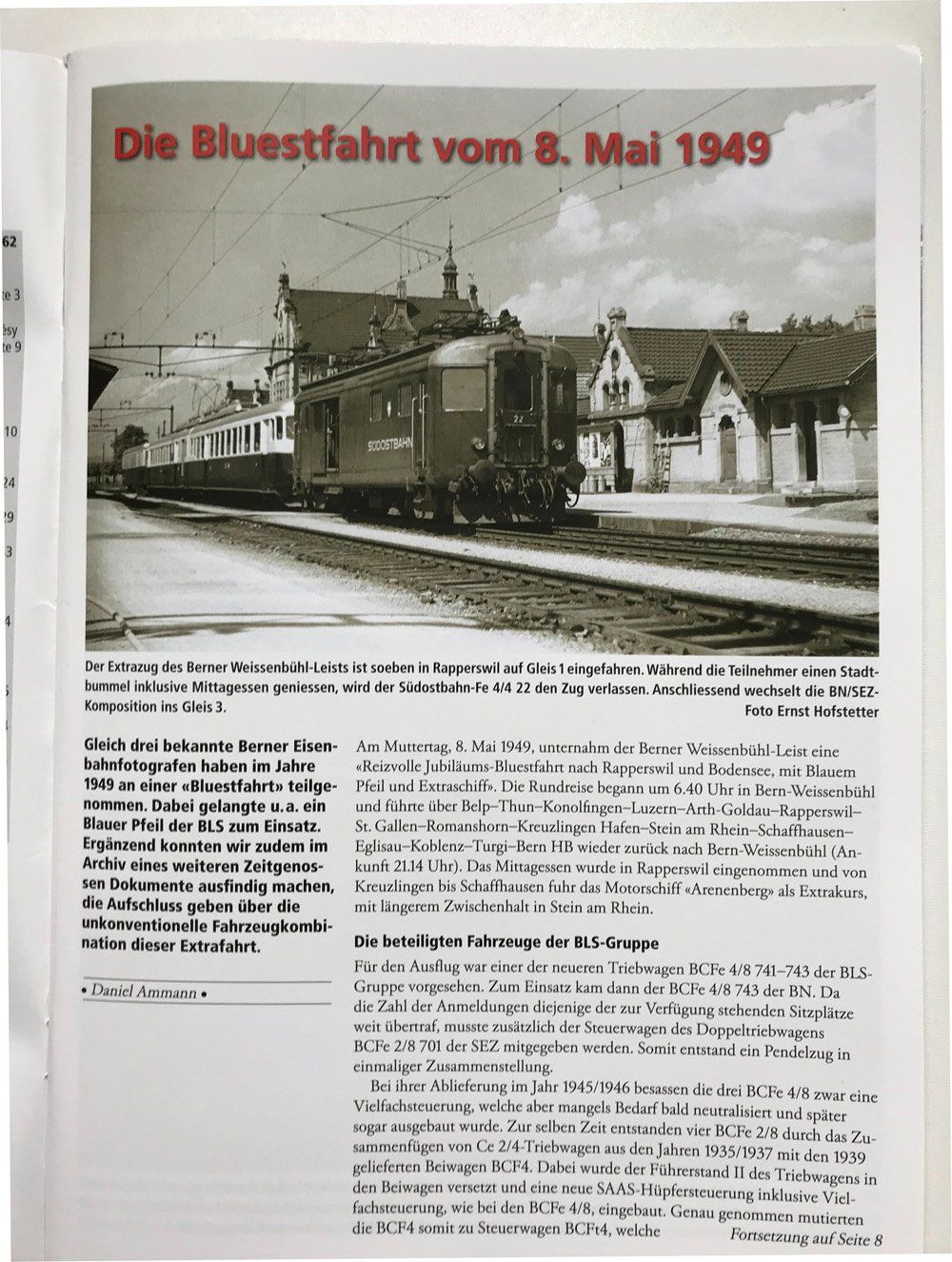 Riviste & Magazine: Semaphor Klassiker der Eisenbahn 62; Sommer 2019 – Usato da Köniz venduto da vasco013 2
