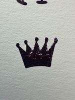 Gummistempel Krone – Geburtstag / Karten / Prinzessin