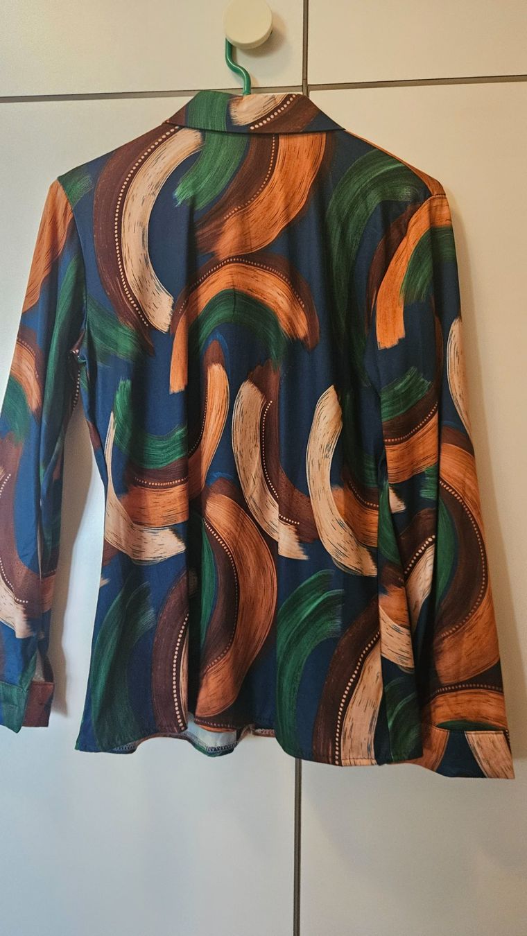 Blusen: Camicetta fantasia poliestere tg.M – Gebraucht aus Melano von H-Sara 1