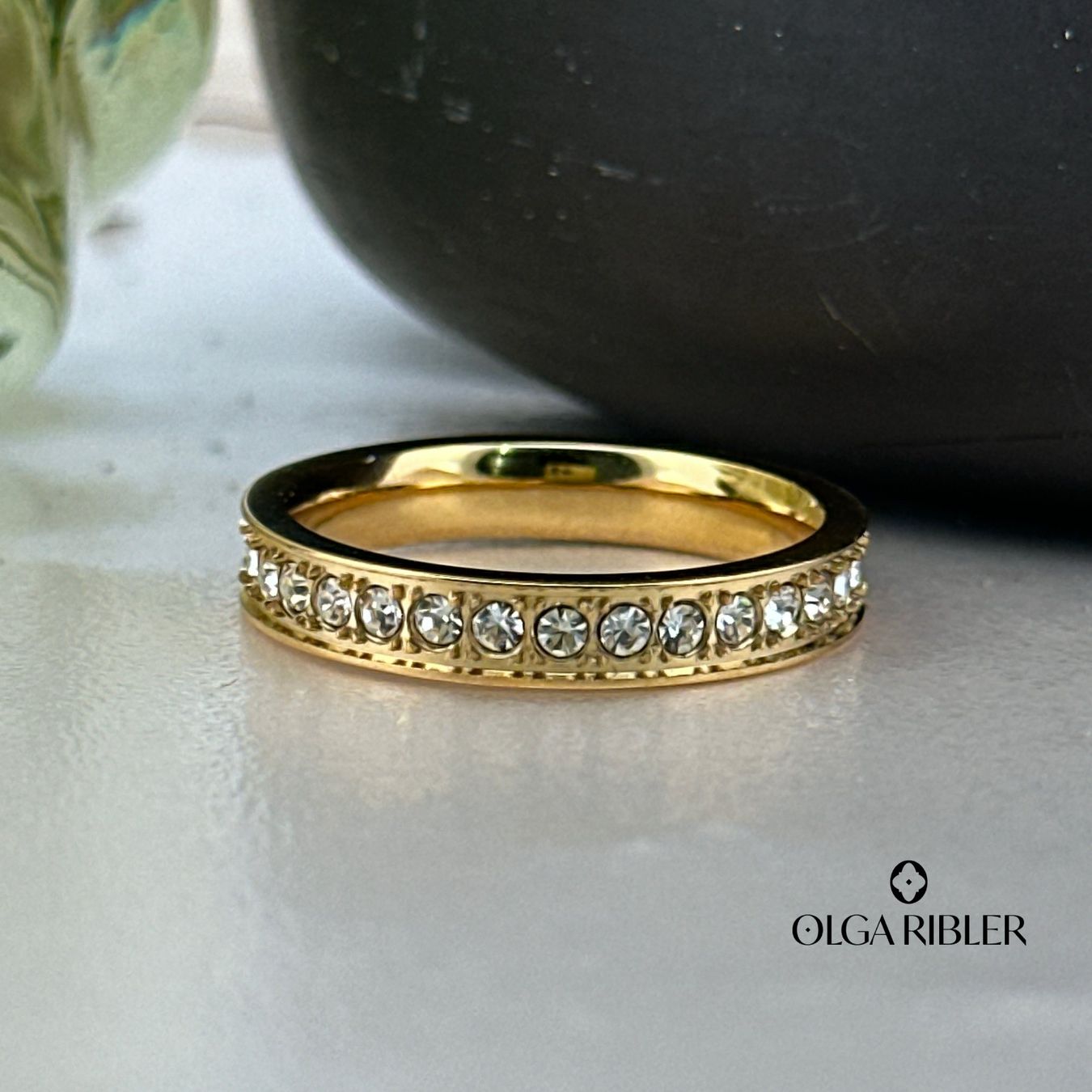 Olga Ribler Anelli: Edelstahl Memory Ring Grösse 58 – Nuovo (secondo la descrizione) da Luzern venduto da Schmuckoutlet 4