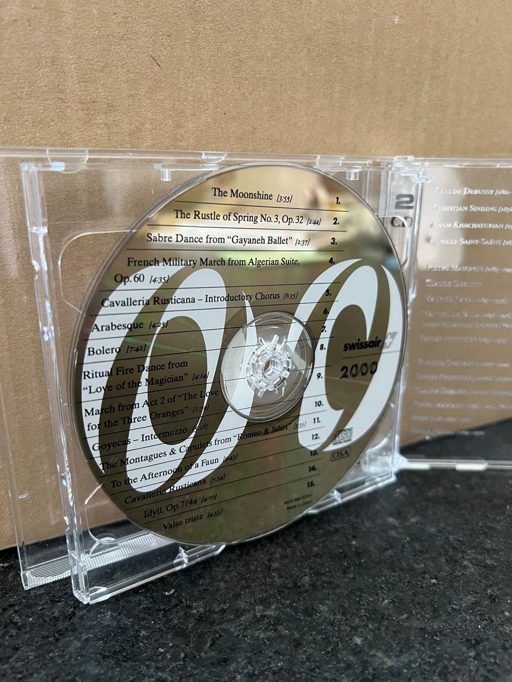 CDs: Swissair Doppel-CD Jahr 2000 – Gebraucht aus Solothurn von Spicar 1