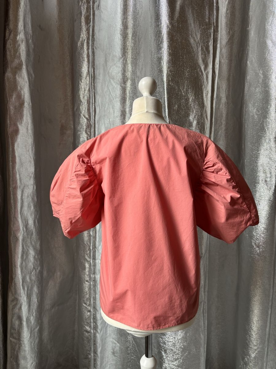Camicette: ADOLFO DOMINGUEZ Bluse Puffärmel Lachs Gr. 36 – Usato da Ottoberg venduto da toomanydresses 2