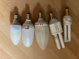 Lot d'ampoules économiques E14, pour illuminer vos soirées