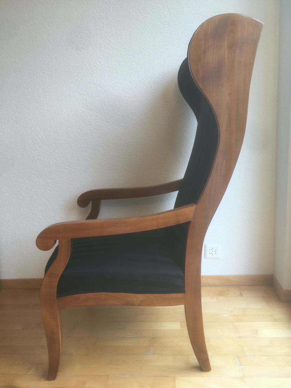Poltrone: Biedermeier Ohrenbackensessel Kirsche neu, ungebraucht – Nuovo (secondo la descrizione) da Thun venduto da HIERoderDA 5