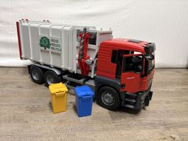 Bruder MAN TGS Seitenlader Müll LKW