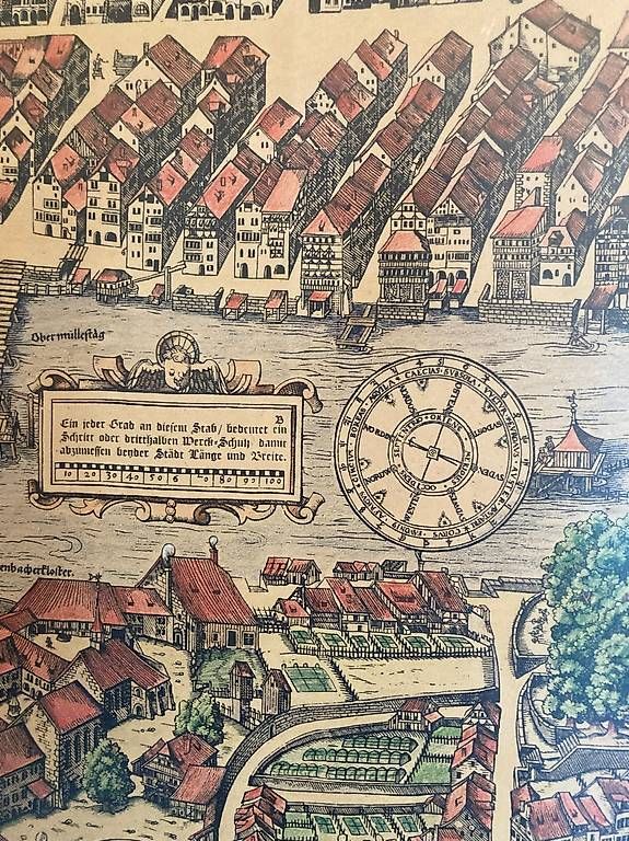 Cartine & Atlanti: Murerplan der Stadt Zürich – Usato da Liesberg Dorf venduto da Country1 8