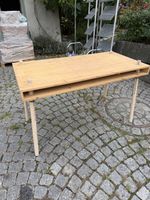 Holztisch höhenverstellbar Naturholz guter Zustand