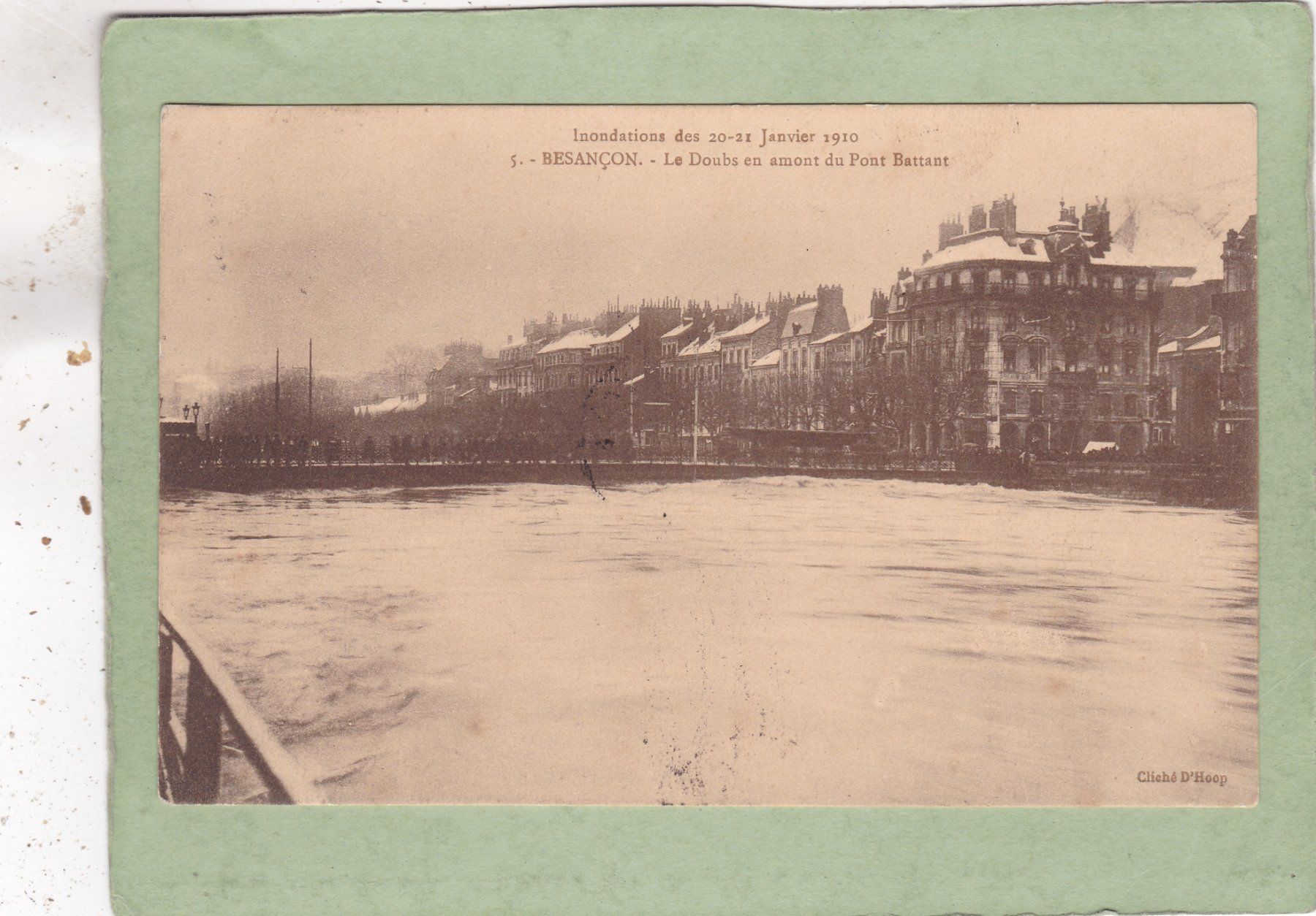 Cartoline postali: Frankreich Besancon Le Doubs – Usato da Herisau venduto da Lisegrat2008