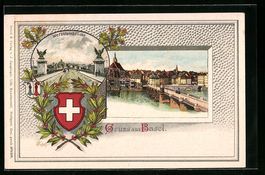 Litho Basel, Wetzsteinbrücke, Schweizer