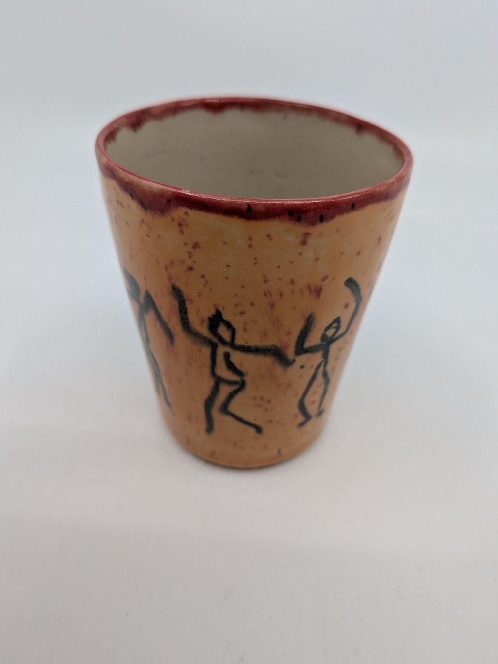 Tazze: Keramik Becher signiert PG – Usato da Emmen venduto da magelan