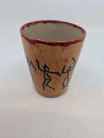 Keramik Becher signiert PG