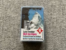 Luis Trenker Quartett Welt der Alpen, 36 Karten, Top!