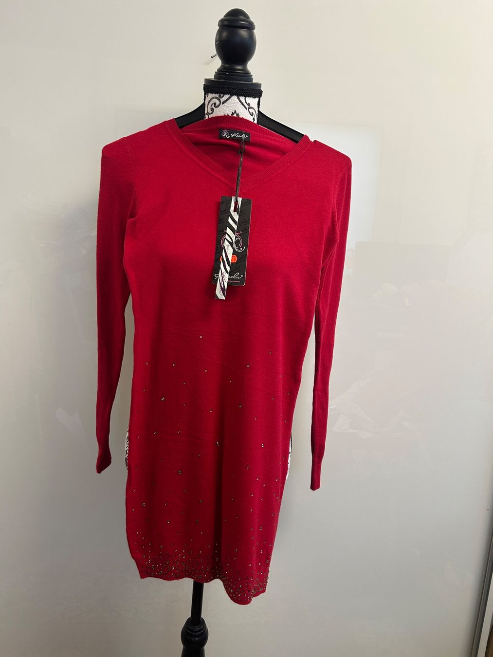 Vestiti: Kleid Neu mit Etikett rot One Size – Nuovo e nell'imballaggio originale da Regensdorf venduto da Spyke55