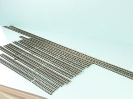 Arnold Gleismaterial, schwarze Schwellen, 12 Stück