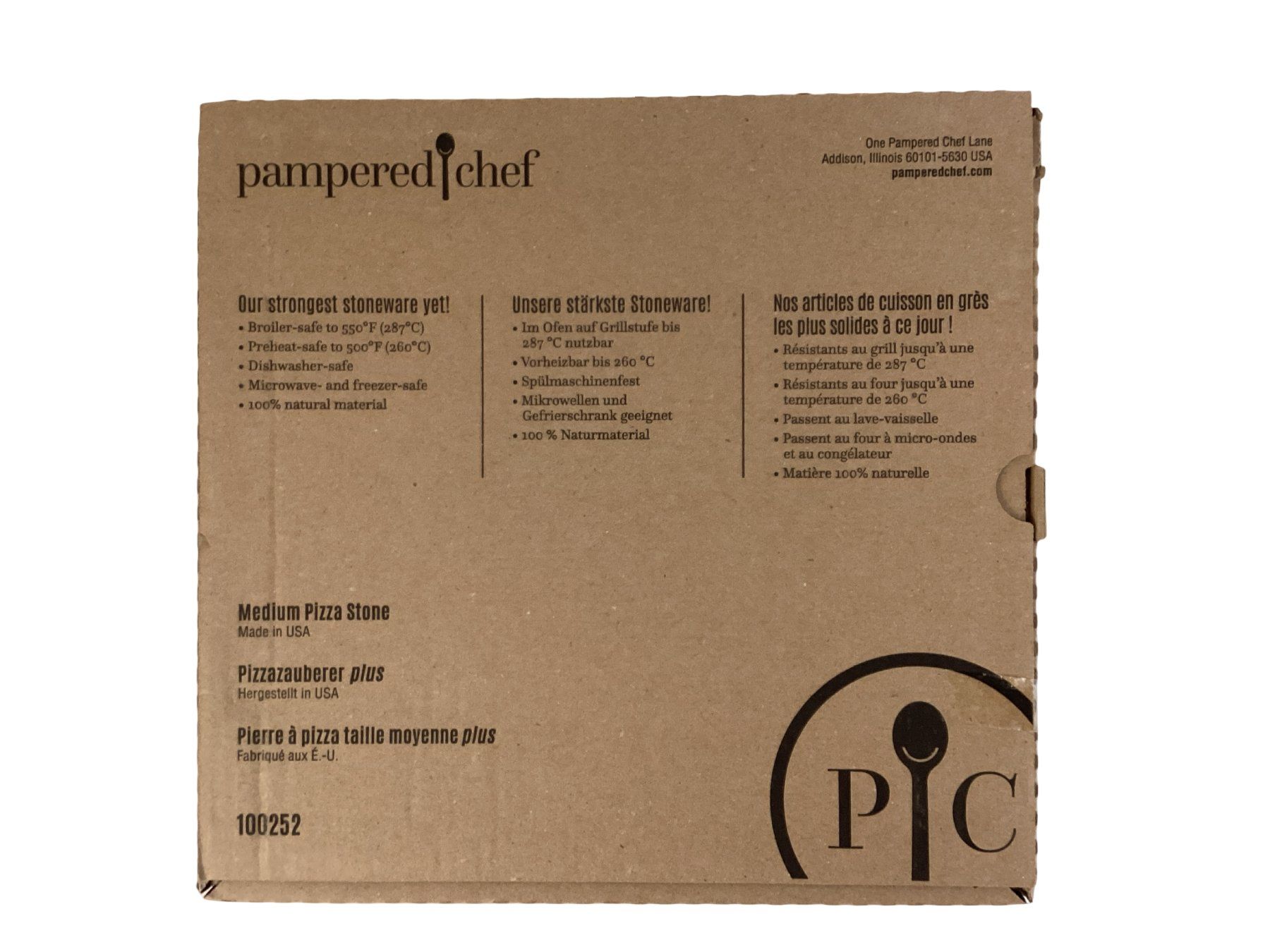 Teglie da forno: PAMPERED CHEF Medium Pizza Stone – Nuovo e nell'imballaggio originale da Zürich venduto da Restwert_Zuerich 3