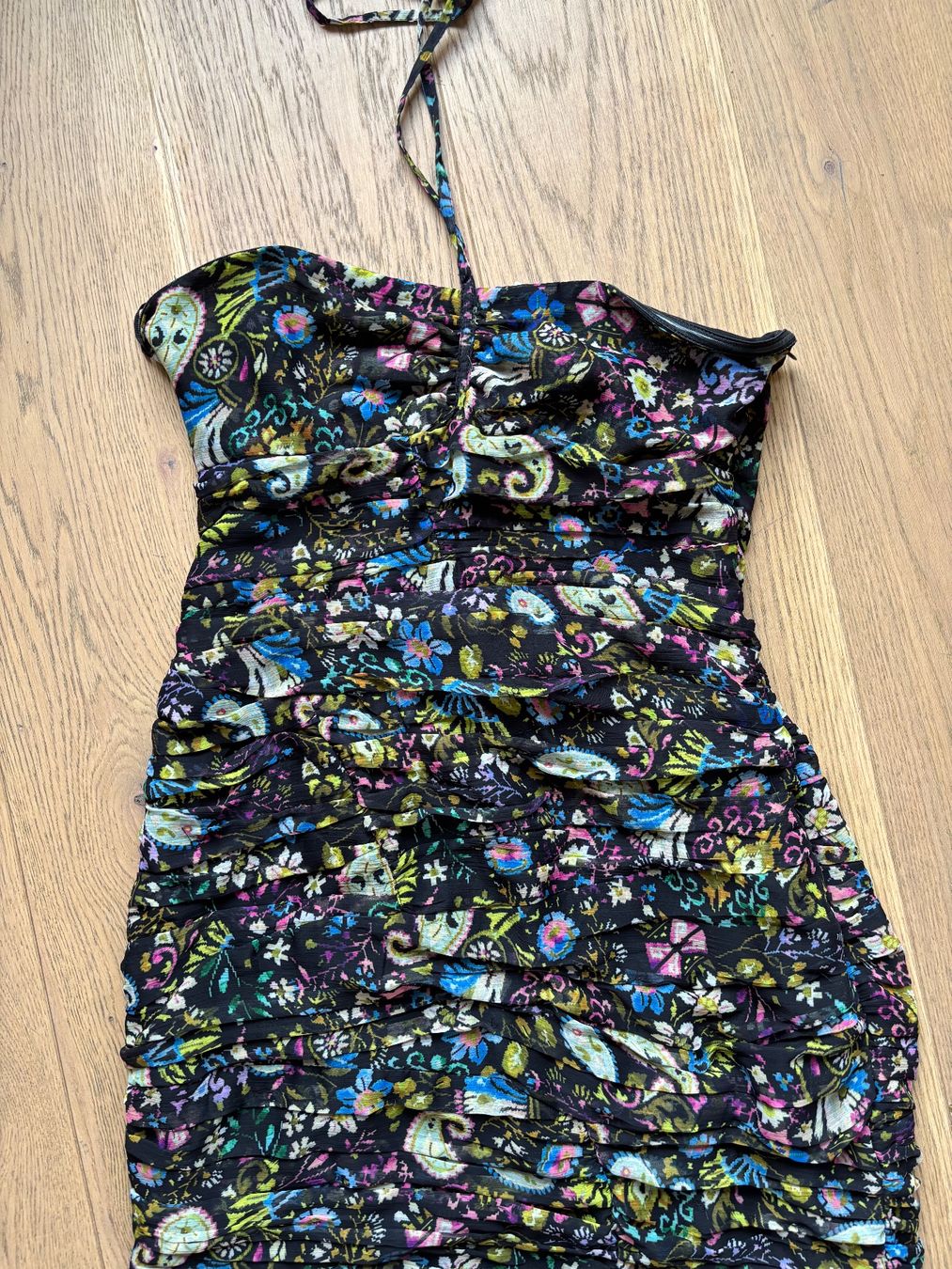 Poltrone: Mini-robe d'été noire à imprimé fleuri, taille 36 – Nuovo e nell'imballaggio originale da Genève venduto da bha_jcf5 1